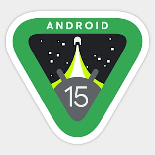 Android 15 Sticker